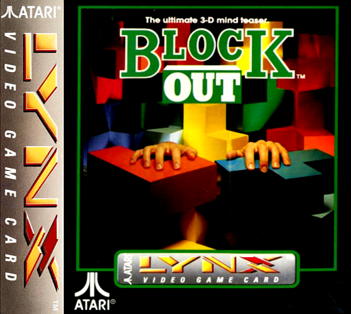 Block Out (USA, Europe) Lynx Game Cover